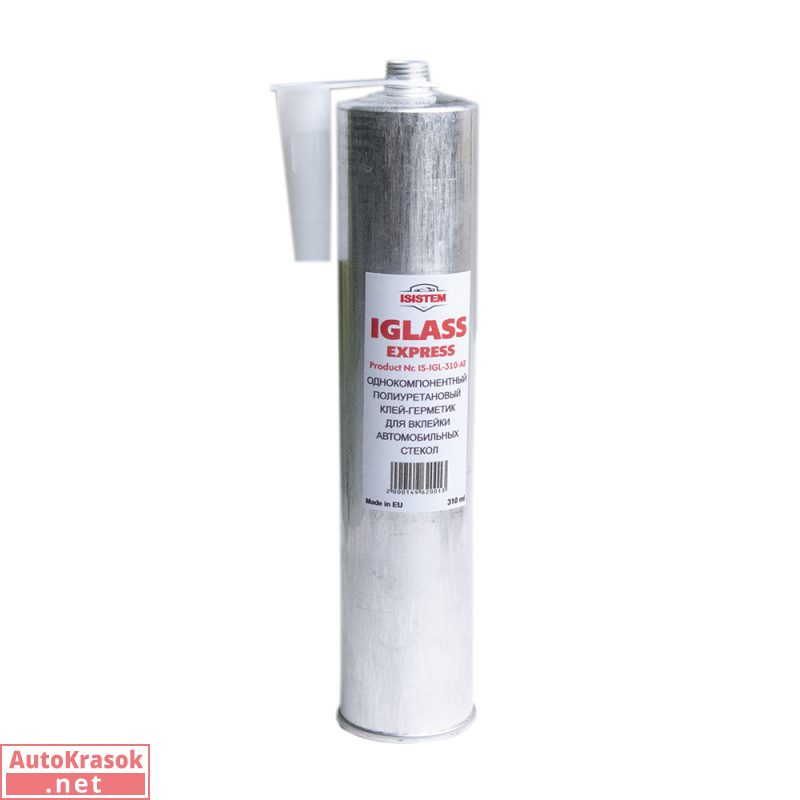 Клей-герметик, IGLASS Express WIDE, черный, 310 мл, ISISTEM
