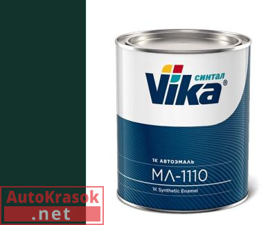 Краска 307 зеленый сад, меламиноалкидная МЛ-1110, 0,8 кг,  VIKA