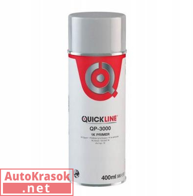1K Грунт для мест прошлифовки QP-3000, 0,4л QP-3000/S0.4, Quickline
