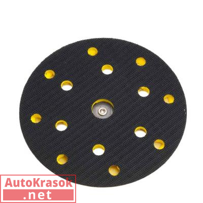 Подложка Backing pads для шлифмашины, полиуретановая, D=152 мм, 15 отверстий, IT-VL-PD-150MM-15H-5.16-24, ITOOLS