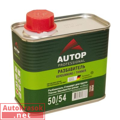 Разбавитель 50/54 Стандарт Thinner Standart, для грунтов, 0,5 л, ATP-TR50/54-05, Autop