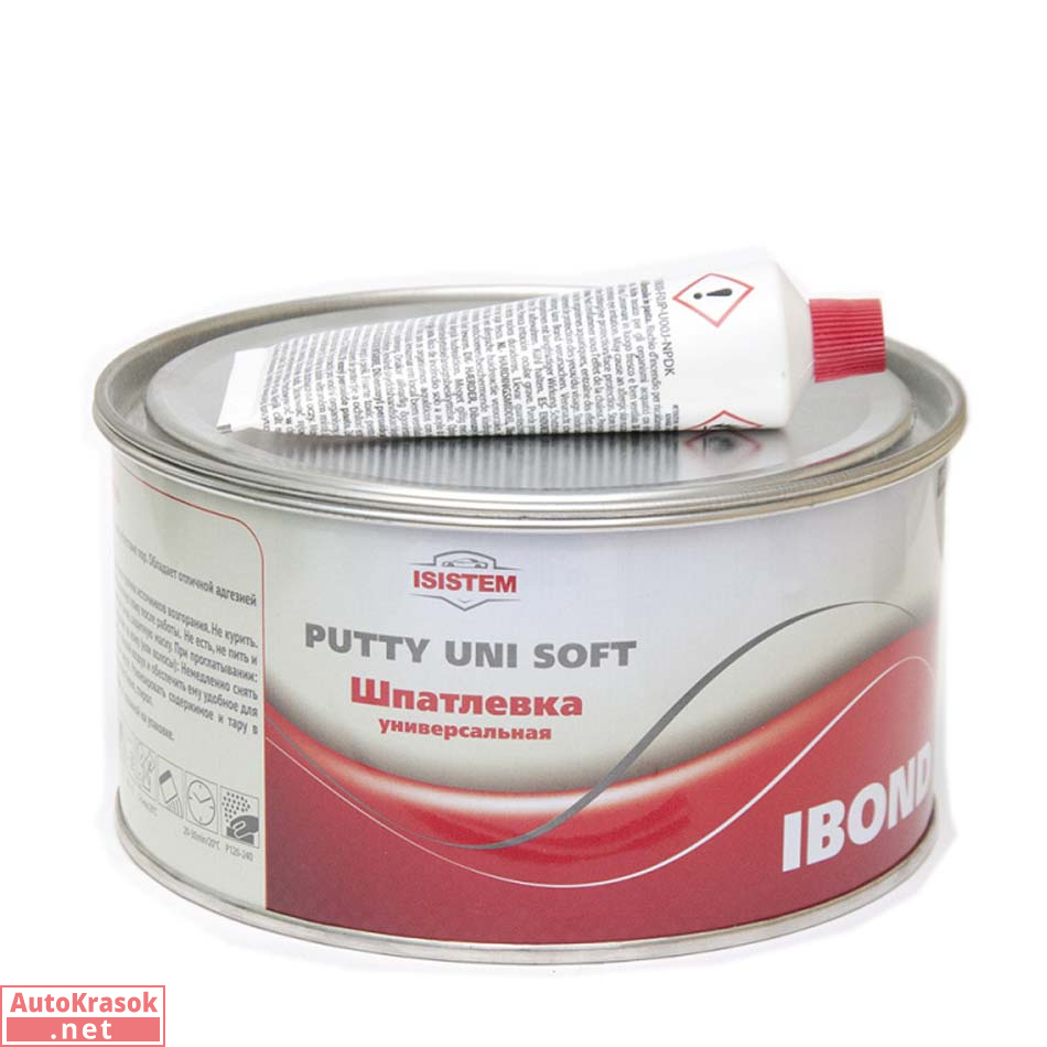 Шпатлевка универсальная IBOND UNI SOFT, белая 1,8 кг, ISISTEM