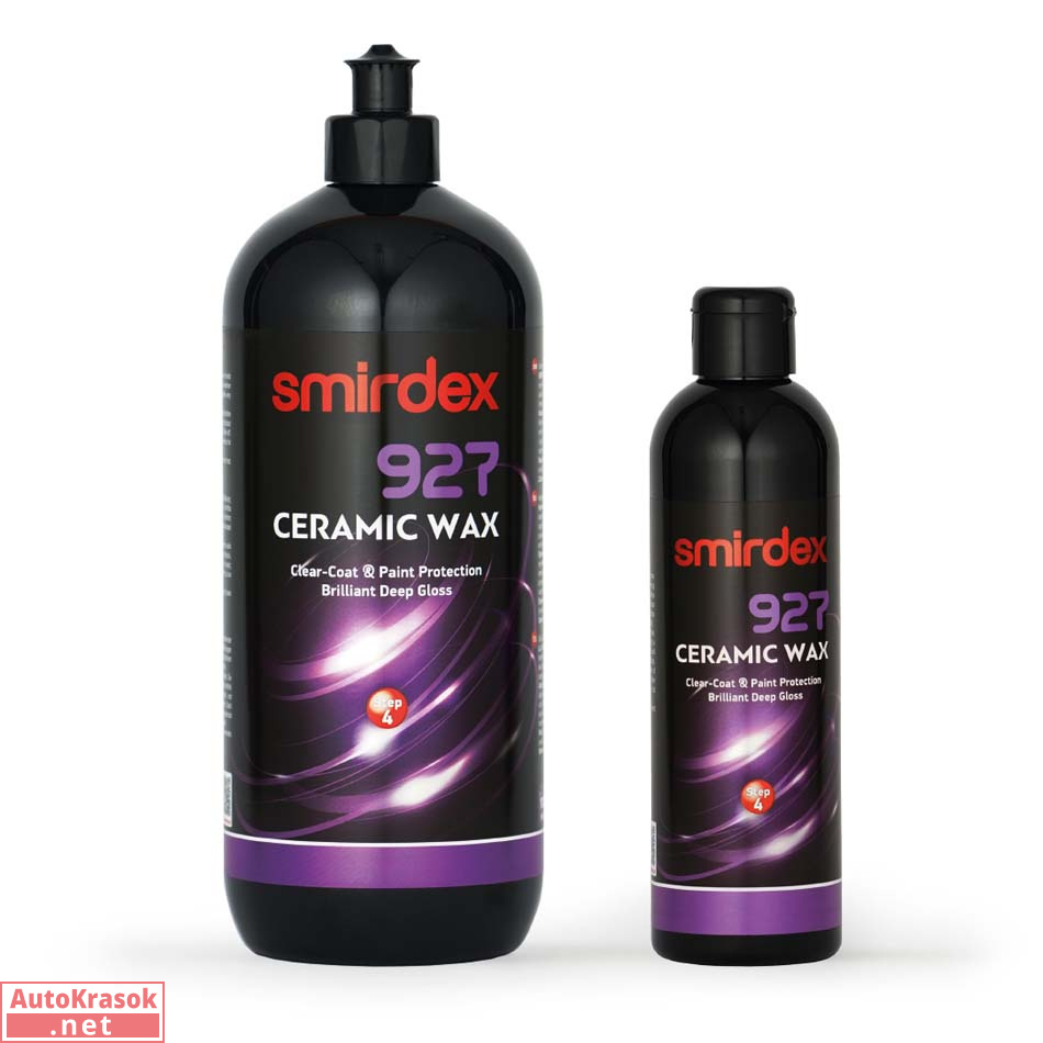 Полировальная паста Ceramic Wax 927, шаг 4 (керамческий воск), 1 л, SMIRDEX