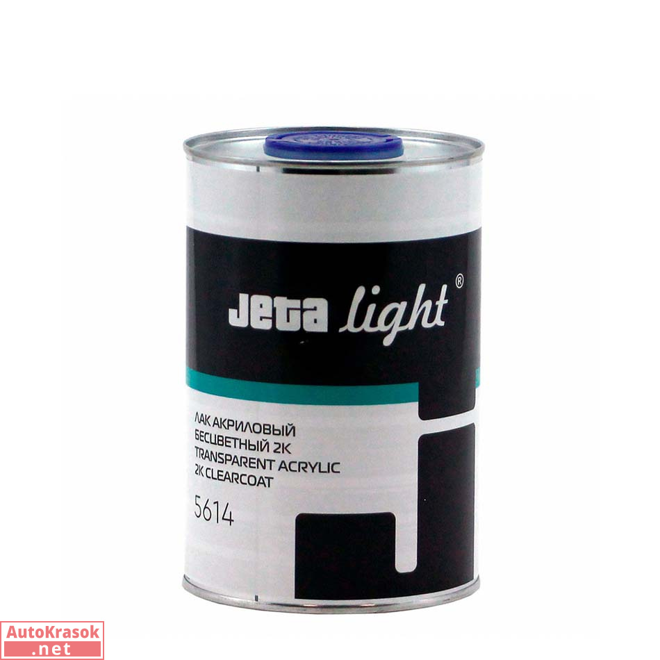 Лак акриловый прозрачный ACRYLIC CLEARCOAT 2:1, 1 л, Jeta Pro