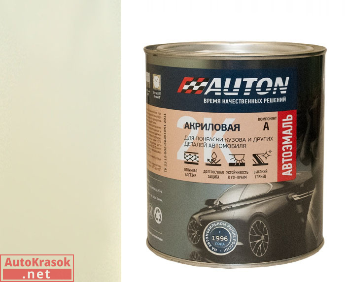233 Белая автоэмаль, акриловая 0,85 кг, AUTON