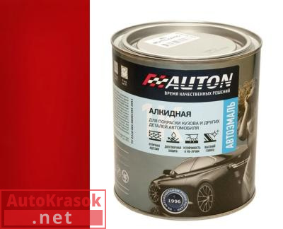 Краска 110 Рубин, автоэмаль алкидная 1К, 0.8 л, ATN-P07187-08 AUTON