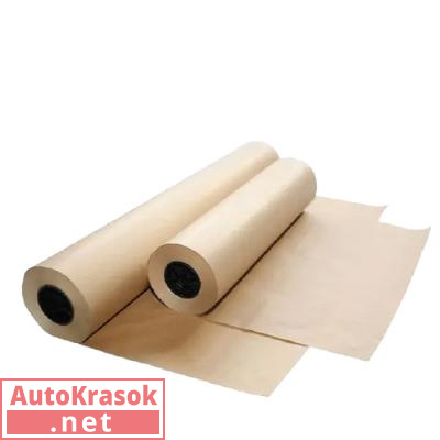 Укрывная бумага MASKING PAPER, 84 см х 300 м, 42 г/м2, Т1-100MP-0084, A1