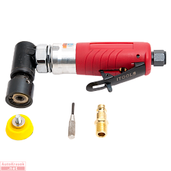 Машинка шлифовальная пневматическая угловая, D=30 мм, орбита 2,5мм (эксцентрик), 10500 об/мин, 226 л