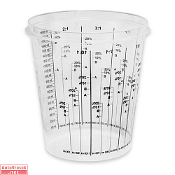 Емкость пластиковая для смешивания красок (2.3 л; 100 шт.)