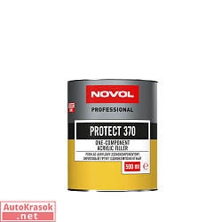 Грунт 1К Protect 370 акриловый, однокомп. Новол, 0,5 л