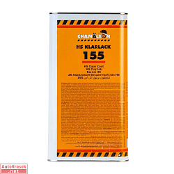 Лак 155 прозрачный 2К HS, 5 л