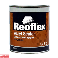 Грунт акриловый Acryl Sealer 1K, белый 3,7 кг