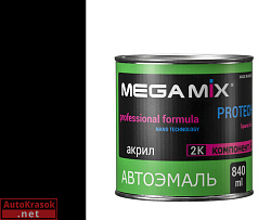 601 Черный, эмаль акриловая АК-1311, 0,8 кг