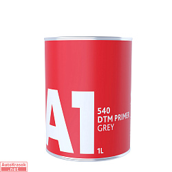 Грунт акриловый 4:1 (2:1 мокрый по мокрому) 540 DTM PRIMER GREY, серый, 1 л