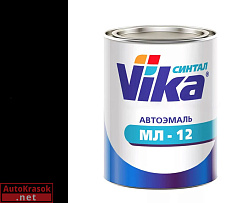черная, эмаль МЛ-12, 0,8 кг
