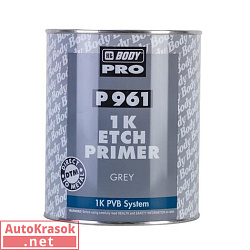 1K Primer грунт 961 ETCH, серый, 1л