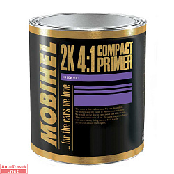 Грунт компактпраймер 4+1 2К HS Low VOC черный, 3,5 л