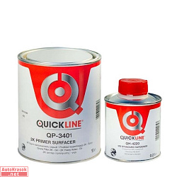 2К Грунт-наполнитель белый (G1),"мокрый по мокрому" (стандартный отв. в комплекте), 1+0,2л