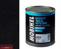 665 космос, Автоэмаль Мобихел металлик, 1 л