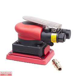 Машинка шлифовальная пневматическая, плоская, ход 5 мм, расход воздуха 350 л/мин, подложка 70*100 мм