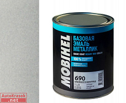690 снежная королева, краска Мобихел металлик, 1л