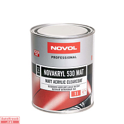 Лак NOVAKRYL 530 MAT матовый 2+1 Новол, 1 л, (отвердитель отдельно)